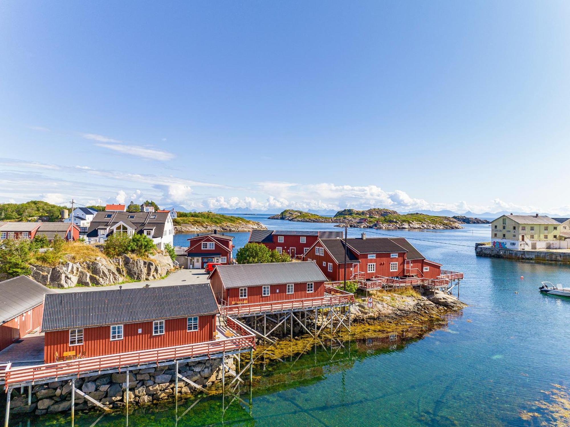 Hotel Henningsvaer Rorbuer Exterior foto